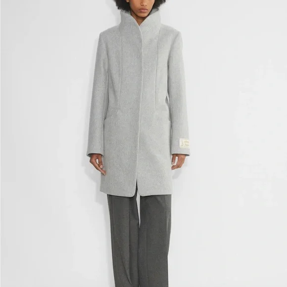 Wilfred Cocoon Coat - Picture 6 of 14